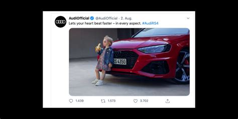 Audi Entschuldigt Sich Für Werbung Mit Kleinkind Region