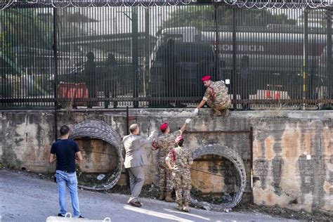 Lebanese Security Forces Detain Man Suspected Of Shooting Outside Us