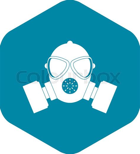 Respirator Icon Simple Illustration Stock Vector Colourbox