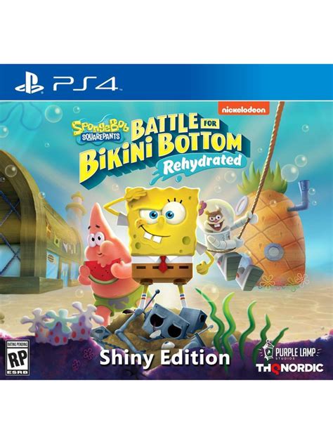 SpongeBob SquarePants Battle For Bikini Bottom Rehydrated PS