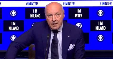 Inter Beppe Marotta Si Sfoga La Lepre Che Fugge Dal Cacciatore