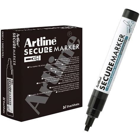 Artline Redaction Marker Privacy Pen Security Marker