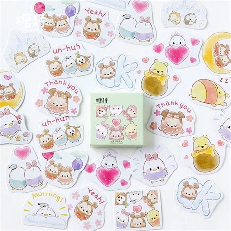 Cute Disney stickers: Pooh bear Mickey Minnie mouse donald duck stickers