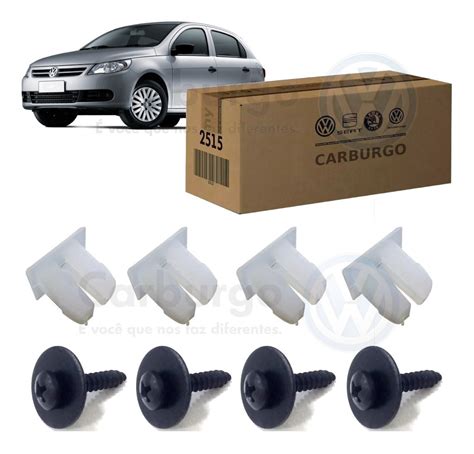 Kit Parafusos Buchas Sup Para Choque Diant Gol Voyage G Carburgo