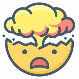 Exploding, head, explode, emoji icon - Download on Iconfinder