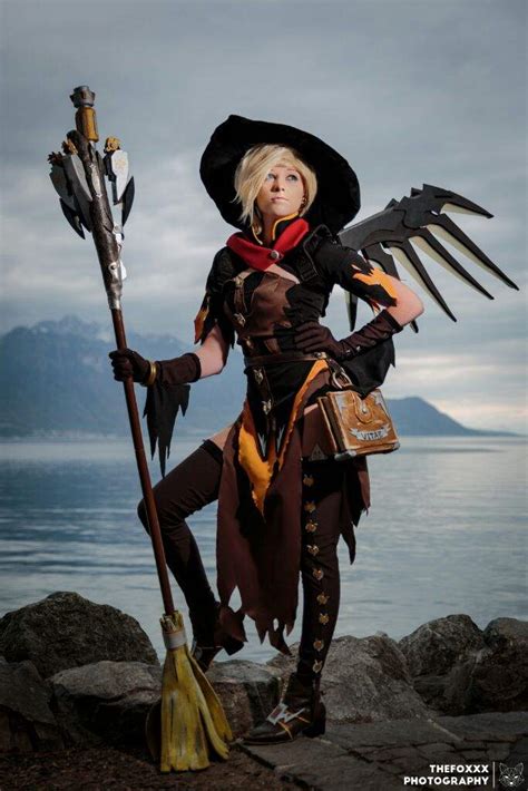 Mercy (witch skin) from Overwatch | Cosplay Amino