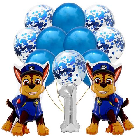 ZESTAW BALON PSI PATROL CHASE 36CM FOLIOWY PATYK 12047352175