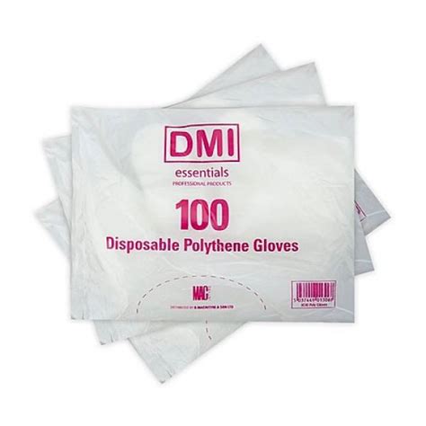 DMI Disposable Polythene Gloves X 100