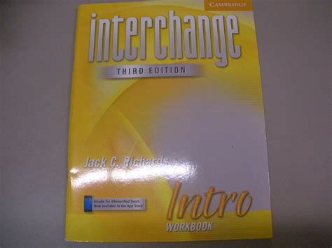 INTERCHANGE INTRO WORKBOOK Jack C Richards Amazon Mx Libros