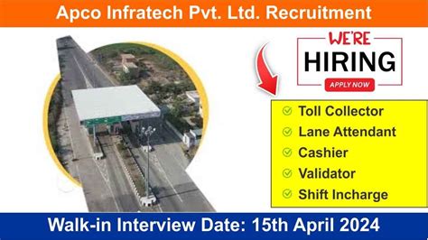 Apco Infratech Pvt Ltd Recruitment Hirng For Multiple Positions