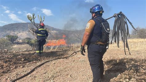 Controlado el incendio cerril en El Salitre que movilizó a cuerpos