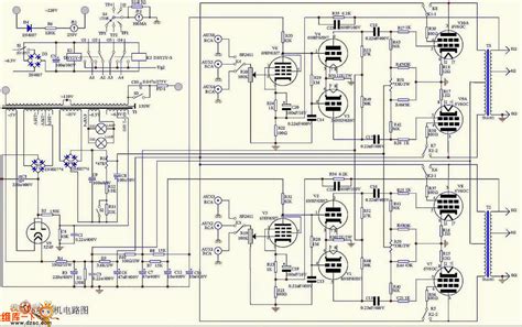 6v6 electron tube power amplifier circuit diagram - Audio_Circuit ...