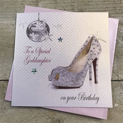 Amazon White Cotton Cards PD148 To A Special Goddaughter On Your