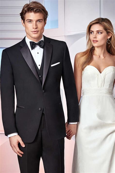 Parker Black Tuxedo Rental Fit Guaranteed