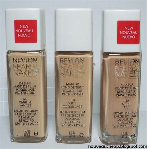 Review New Revlon Nearly Naked Makeup SPF And Pressed Powder Nouveau Cheap