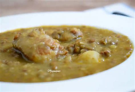 Receta De Las Lentejas Con Costillas