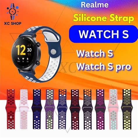 Compatible For Realme Watch S 2 3 Pro Replacement Strap Silicone Band