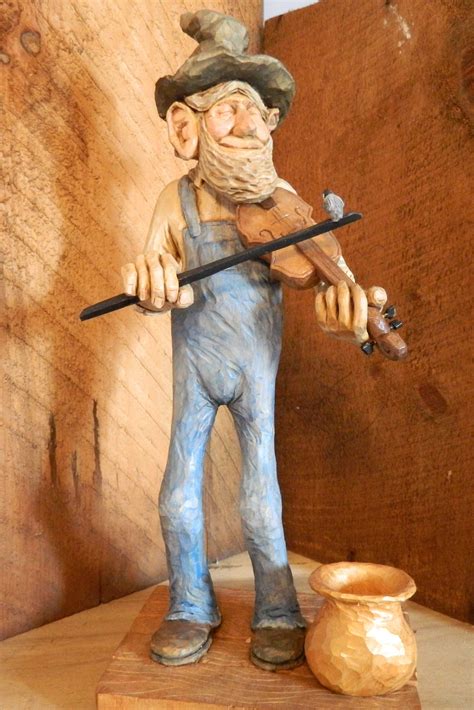 Carved From A Harold Enlow Roughout Sculptures Wooden Art Wood