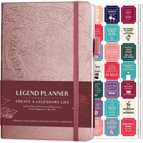 2020 Legend Planner Meilleur Agenda Hebdomadaire Et Calendrier