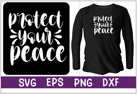 Protect Your Peace Svg Graphic By Design Hall Creative Fabrica