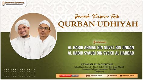 DAUROH FIQIH QURBAN UDHIYAH Yayasan Al Fachriyah YouTube