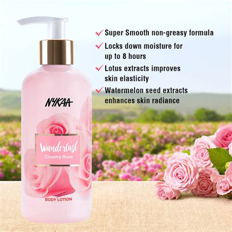 Wanderlust Country Rose Body Lotion Buy Wanderlust Country Rose Body