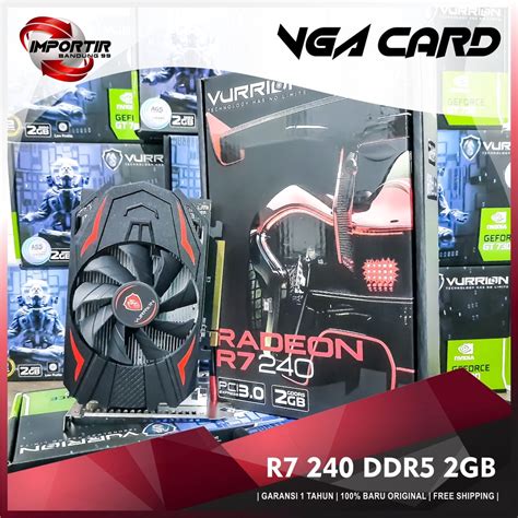 Jual Vga Ags Vurrion Amd Radeon R Gb Gddr Bit Real Capacity