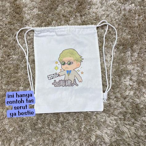 Jual E S Tote Bag Anime Ar Gojo Satoru Chibi Jujutsu Kaisen Tas