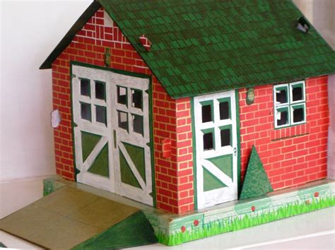 Built Rite Cardboard Paper Vintage Dollhouse Miniatures Vintage