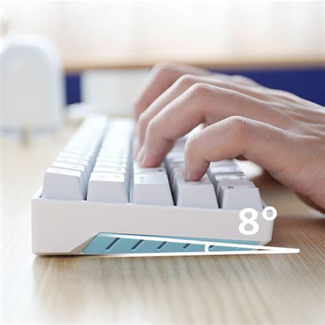 Rk71 RGB Mechanical Keyboard (White) - Rajshahi TecH