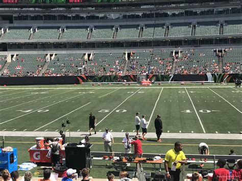 Cincinnati Bengals Seating Chart View Elcho Table