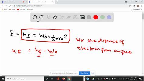 SOLVED:Consider the photoelectric emission of electrons induced by ... 