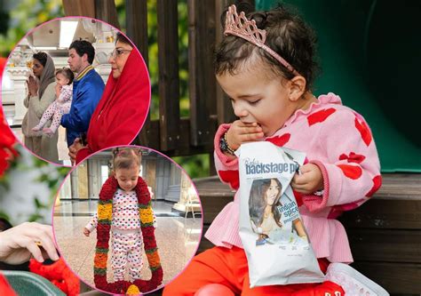 Malti Marie Reached The Temple With Mother Priyanka Chopra Father Nick