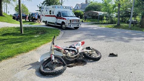 Edina Teen Badly Hurt When His Motorcycle Collided With Car