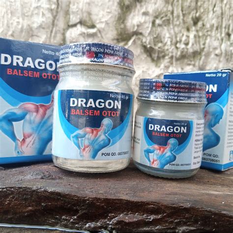 CAP DRAGON BALSEM OTOT BALSEM PEREDA NYERI OTOT CREAM OTOT KERAM PEGEL