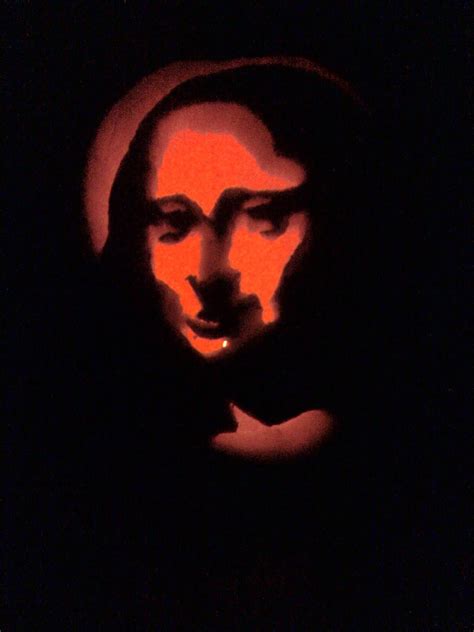 Mona Lisa Pumpkin by NatalieGeiger on DeviantArt