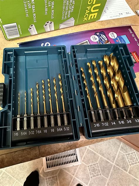 4mo Finance Makita B 65399 Impact Gold 14 Pc Titanium Drill Bit Set 14 In Hex Shank