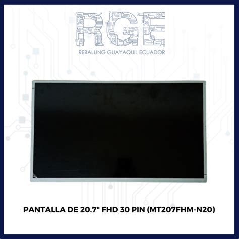 Pantalla Fhd Pin Mt Fhm N Con Bordes Socket En Medio