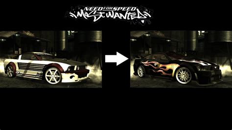 Nfsmw Making Razor S Ford Mustang Gt From Jewels Car Youtube