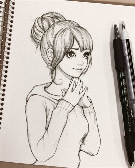 Student Girl Sketch By Ohayorinka Girl Drawing Sketches Art