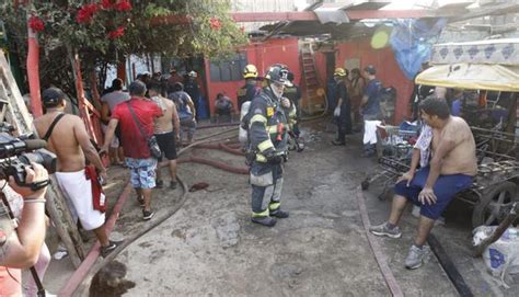 Barrios Altos Se Registra Incendio En Una Quinta Del Jir N Jun N