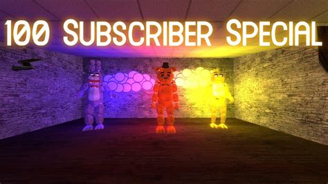 Playing Fnaf Gmod Map Recreation Subscriber Special Youtube