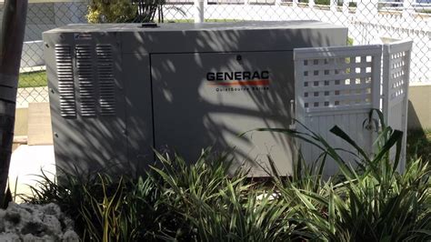 Generac Generator Sound Test Mov Youtube