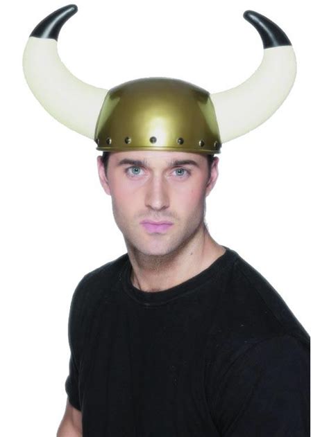 Viking Helmet With Long Horns