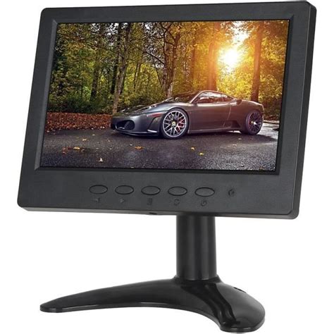 Moniteur Ecran 7 Pouces Tft Lcd Hdmi 1024X600 Haut Parleurs Intégrés