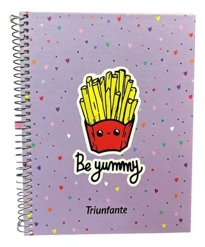 Cuaderno Rayado A Triunfante T Dura Hojas Linea Sparkly