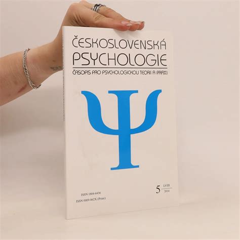 Československá psychologie - časopis pro psychologickou teorii a praxi ...