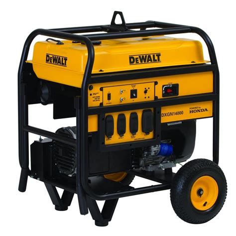 Dewalt Watt Gasoline Powered Electric Start Portable Generator