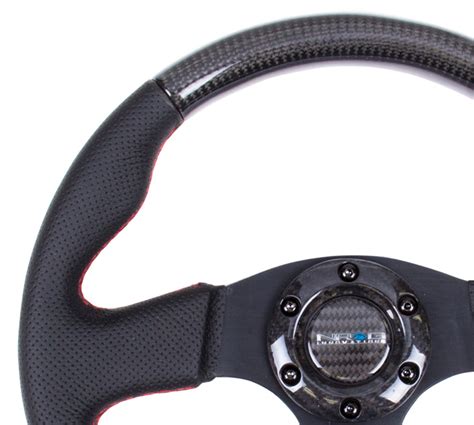 NRG Carbon Fiber Steering Wheel