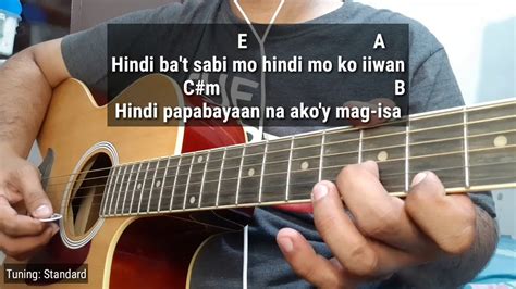 Kabilang Buhay Bandang Lapis Acoustic Karaoke With Guitar Chords